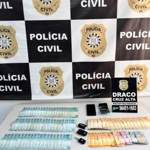 Polícia Civil faz operação contra lavagem de dinheiro em Cruz Alta