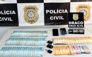 Polícia Civil faz operação contra lavagem de dinheiro em Cruz Alta