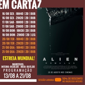 CINEMA: Confira os filmes em Cartaz neste sábado em Cruz Alta 