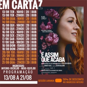 CINEMA: Confira os filmes em Cartaz neste sábado em Cruz Alta 