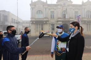 Cruz Alta recebe fogo simbólico da Pátria