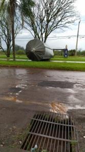 Temporal causa grandes estragos em Ijuí e região 