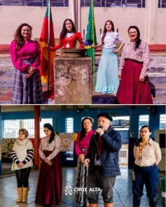 Escola Venâncio Aires recebeu a chama crioula nos festejos farroupilhas 2026