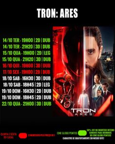 CINEMA: Confira os filmes em Cartaz neste sábado em Cruz Alta