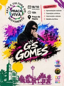 Praça Viva reúne arte, música e cidadania neste domingo em Cruz Alta