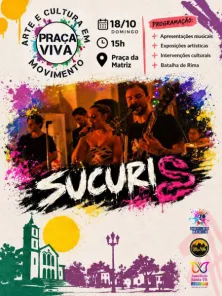 Praça Viva reúne arte, música e cidadania neste domingo em Cruz Alta