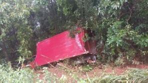 Acidente entre ônibus e caminhão na ERS342.