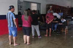CRUZ ALTA: Rajadas de vento de 108km/h ,chuva forte e granizo na madrugada