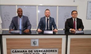 POLÍTICA> Mateus Amaral é eleito o novo presidente da Câmara de Cruz Alta