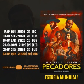 CINEMA: Confira os filmes em Cartaz neste sábado em Cruz Alta