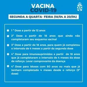 Vacinação contra a Covid-19 é retomada em Cruz Alta nesta segunda