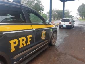 COMBATE AO CRIME: PRF de Cruz Alta recupera veículo furtado em Tupanciretã