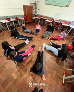 Alunos da rede municipal se preparam para o 5º FESTEATRO em Cruz Alta