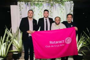 Cruz Alta amplia representatividade no Rotaract com quatro cargos distritais