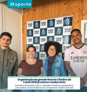 Final do Citadino de Futsal 2026 entra na fase de preparação em Cruz Alta