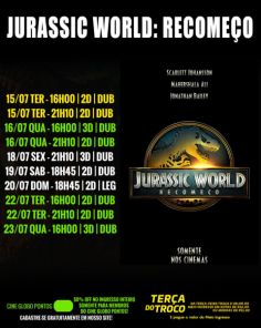 CINEMA: Confira os filmes em Cartaz neste sábado em Cruz Alta