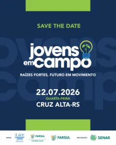 QUARTA-FEIRA> Cruz Alta sediará a 11ª edição do Jovens em Campo