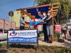 Unicruz entrega espaço ao ar livre em comemoração aos 200 de Cruz Alta