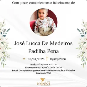 Menino de 1 ano e 5 meses que morreu em afogamento é velado em Cruz Alta