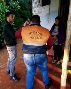 Defesa Civil registra ocorrências de mais de 150 casas destelhadas