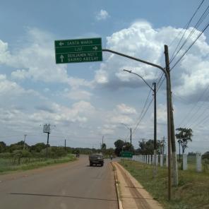 DMT continua revitalização da sinalização em Cruz Alta