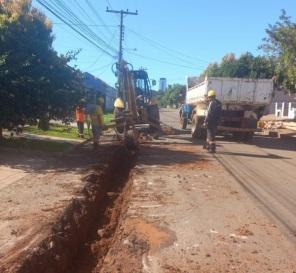 Corsan investe R$ 2,8 milhões em obras de esgoto no Arroio Vulcão em Cruz Alta