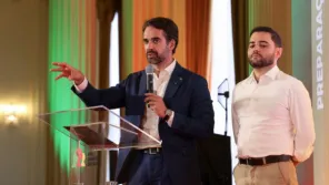 Eduardo Leite e Gabriel Souza lançam o ClimaRS, plataforma integrada do tempo