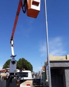 Cemitério Municipal de Cruz Alta têm iluminação ampliada