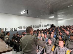 Comandante-Geral da Brigada Militar participou da formatura em Cruz Alta
