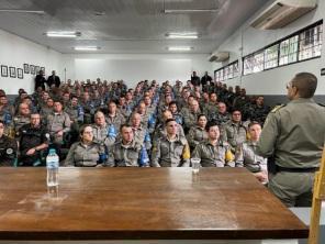 Comandante-Geral da Brigada Militar participou da formatura em Cruz Alta