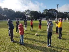 Retornou em Cruz Alta o Projeto AABB Comunidade envolvendo 100 alunos