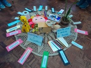 Facilitadores de Círculos de Construção de Paz visitam mais uma escola