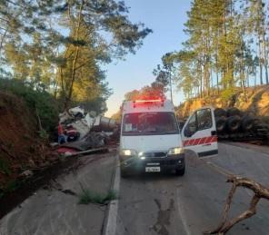 Grave acidente na ERS 153 entre Tio Hugo e Passo Fundo com vítima fatal 