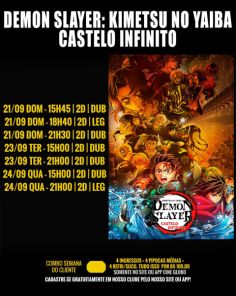 DOMINGO: Confira a programação de filmes  no Cine Globo de Cruz Alta