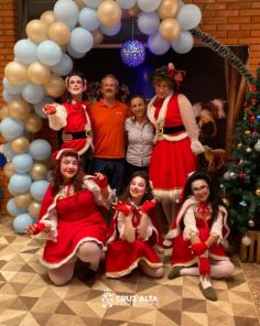 Natal do CCI reúne dezenas de idosos em programação especial em Cruz Alta