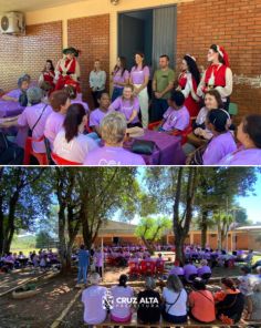 Natal do CCI reúne dezenas de idosos em programação especial em Cruz Alta