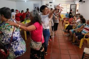 Festa de Natal no Centro de Convivência do Idoso