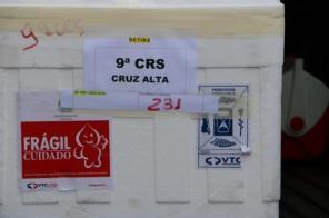 Doses da Vacina contra a Covid-19 chegam em Cruz Alta
