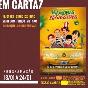 DOMINGO: Confira a programação de filmes  no Cine Globo de Cruz Alta