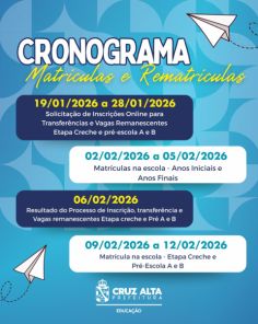 Rede Municipal reabre inscrições para vagas remanescentes na Educação Infantil