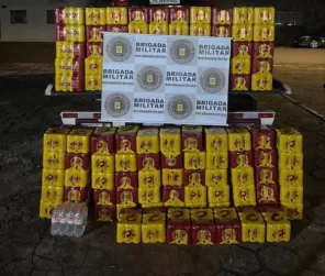 CRUZ ALTA> Carga de bebidas furtada é recuperada; quatro envolvidos detidos