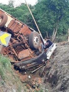 Duas pessoas morrem em acidente na BR-392 em São Pedro do Butiá no domingo