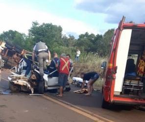 Duas pessoas morrem em acidente na BR-392 em São Pedro do Butiá no domingo