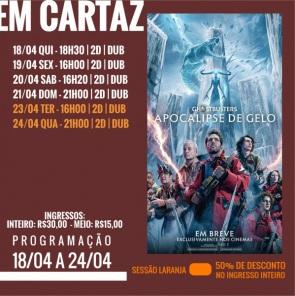 CINEMA: Confira os filmes em Cartaz neste sábado em Cruz Alta