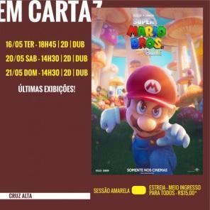 FINDI: Confira a programação de filmes em exibição no Cine Globo de Cruz Alta 