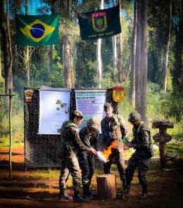 29º GAC AP realizou o dia verde com recrutas recém incorporados