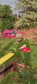 TAPERA> Menina morre em capotamento na manhã desta segunda-feira