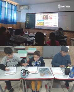 4º e 5º ANO> Educação fiscal é tema em aula da EMEF Antônio Serra