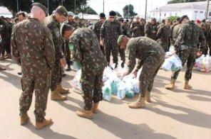SOLIDARIEDADE> EASA promove ação solidária com doação de cestas básicas