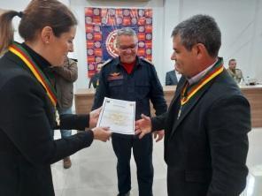 Corpo de Bombeiros de Cruz Alta comemoram 72 anos com entrega de comendas